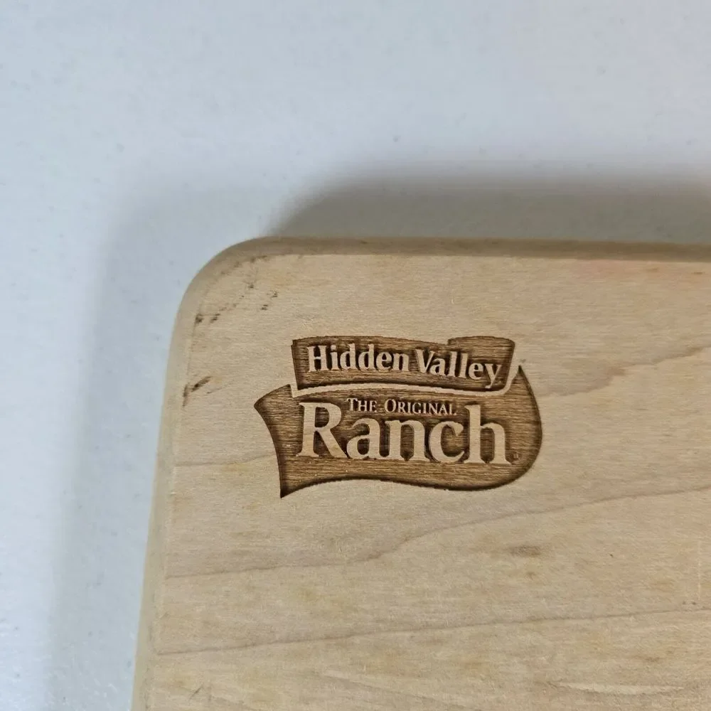 Hidden Valley Cutting Board Wood‎ 9x9